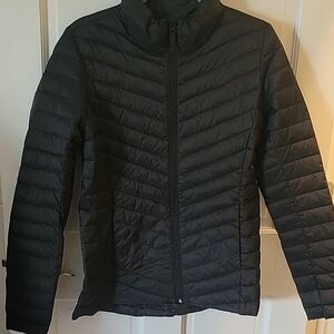 Old Navy Black Puffer Jacket Sz S - TALL